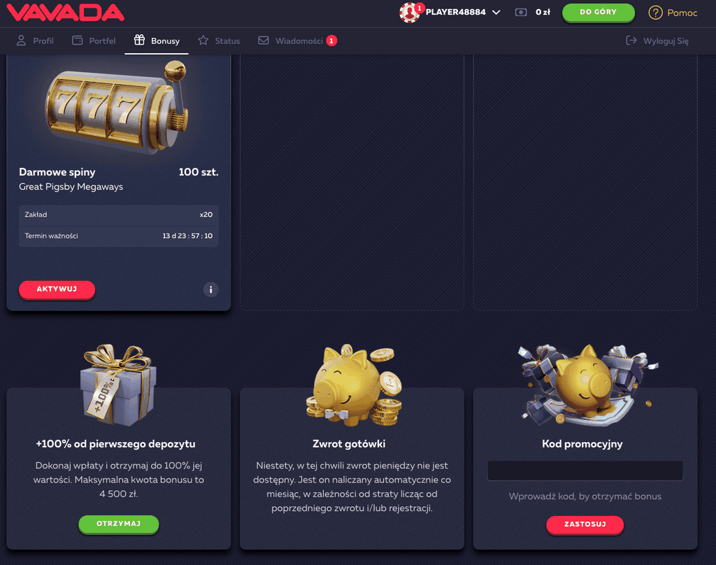 Vavada - Қазақстан ойыншыларына арналған сертификаты бар теңгедегі сенімді казино сайты