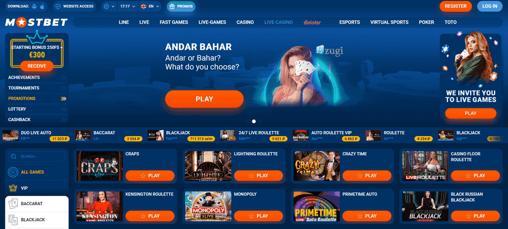 Mostbet UZ Gambling Enterprise